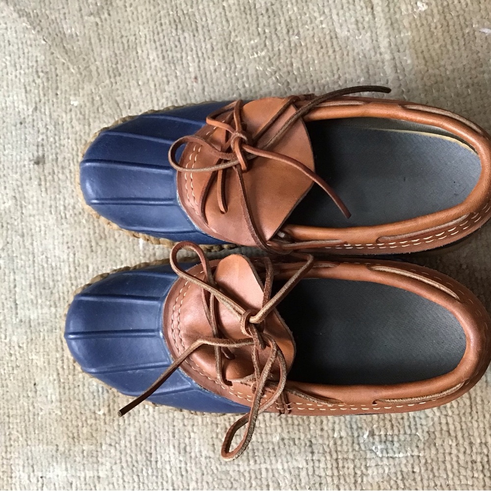 LL Bean women’s rubber Mocs size 7